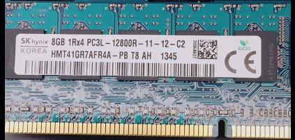Hynix 8GB PC3L-12800R ECC RDIMM 伺服器記憶體 非 創見 金士頓 三星