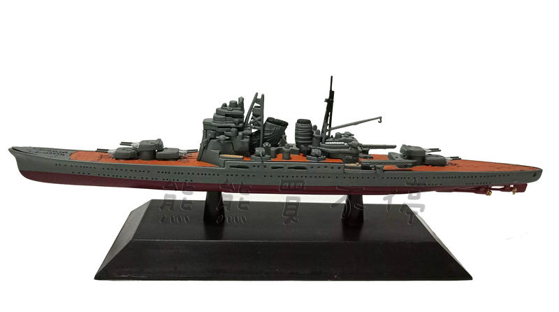 <在台現貨/太平洋戰爭> 二戰日本海軍 鳥海號巡洋艦 1:1000 合金仿真軍艦模型