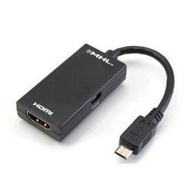 (轉接電視TV out )samsung htc sony MHL轉HDMI micro USB手機轉換器/轉接器