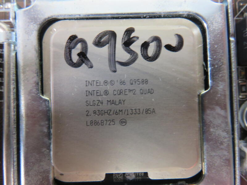 C.P5/S775CPU-Core2 Quad Q9500 2.83G 6M 1333MHz直購價170