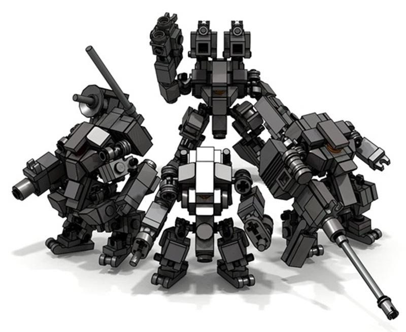 =菜菜= 現貨 一套4隻 MOC 鋼鐵人 機甲 小機甲  相容 樂拼 樂高 LEGO 鋼鐵人 積木 浩克毀滅者 星際大戰