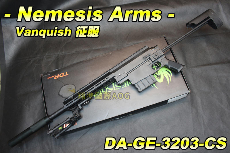【翔準國際AOG】GE Nemesis Arms Vanquish征服 手拉空氣狙擊槍 野戰 DA-GE3203SC