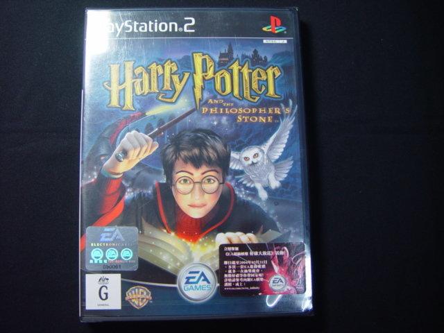 GAME~SONY PS 2 1998 made in japan  哈利波特 神秘的魔法石   電玩 遊戲 卡帶 光碟