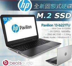 HP Pavilion 13-b221TU i5-5200U/256G M.2 SSD/W8.1