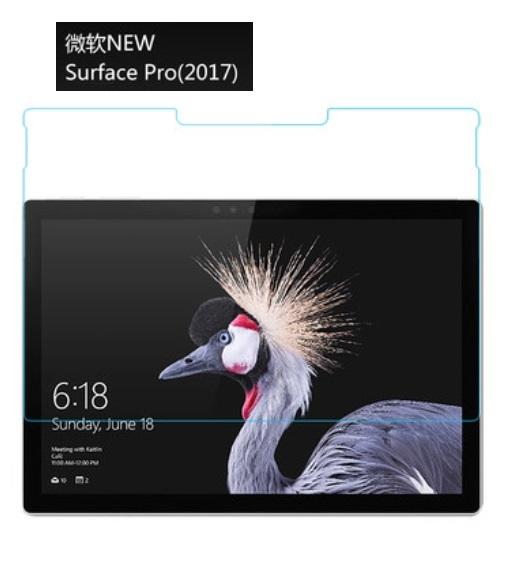 【現貨】ANCASE 微軟new surface pro 2017 12.3吋0.20 9H鋼化玻璃膜保護貼防刀劃防爆
