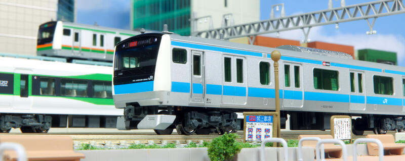 MJ 預購中Kato 10-1828 N規E233系1000番台京濱東北線增節組B 4輛組 