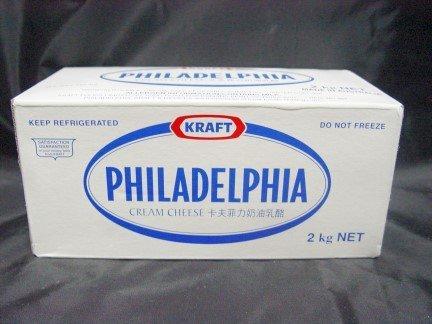 【聖寶食品商行】卡夫菲力奶油乳酪KRAFT~2000g~乳酪蛋糕、乳酪塔、奶油乳酪布丁、舒芙蕾起司蛋糕!!