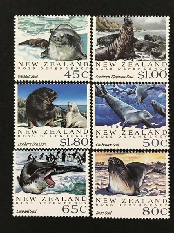 1992.04.08  #紐西蘭 #南極毛皮海獅 食蟹海豹.韋德爾氏海豹.豹斑海豹.大眼海豹.南象鼻海豹.紐西蘭海獅6全