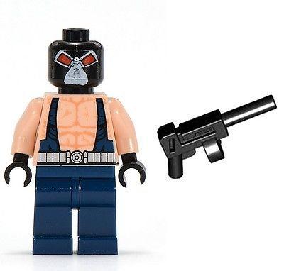 LEGO 樂高 超級英雄人偶 蝙蝠侠 貝恩 bane 含機槍 7787