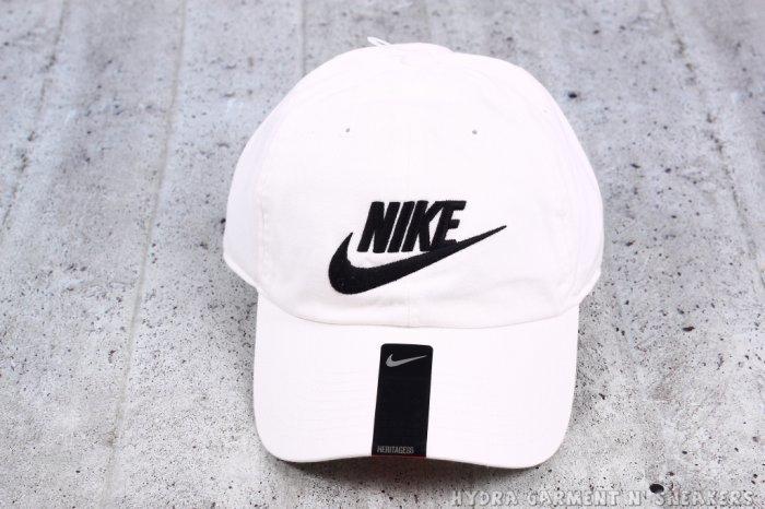 【HYDRA】Nike Futura H86 Cap 老帽 鴨舌帽 90s 彎帽 白黑 字勾【626305-101】
