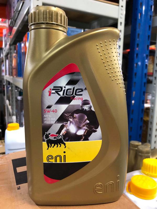 『油工廠』AGIP eni i-Ride Racing 4T 頂級合成 5w-40 5W40 義大利原裝/塑膠車/檔車