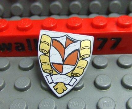 【積木2010】樂高 LEGO 市政廳 盾牌 / 三角盾牌 市徽 / 10224 (S-01)