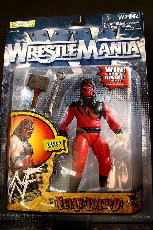 1998 美職摔角 WWF WRESTLE MANIA KANE 肯恩 　富貴玩具店