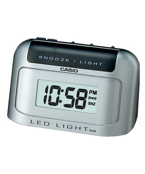 CASIO 卡西歐 LED照明、鬧鐘具有貪睡功能 電子鬧鐘 DQ-582D-8 (582 D )
