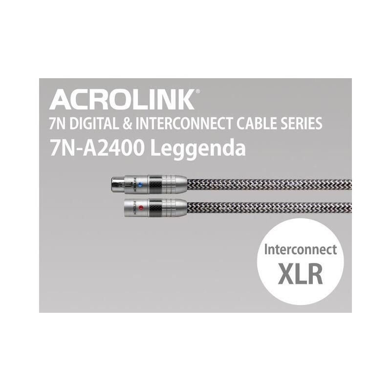 UP Music】高品味素材日本ACROLINK 7N-A2400 Leggenda 平衡訊號線XLR