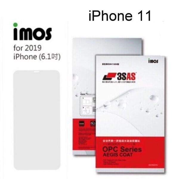 【iMos】3SAS系列保護貼 iPhone 11 (6.1吋) 超潑水、防污、抗刮