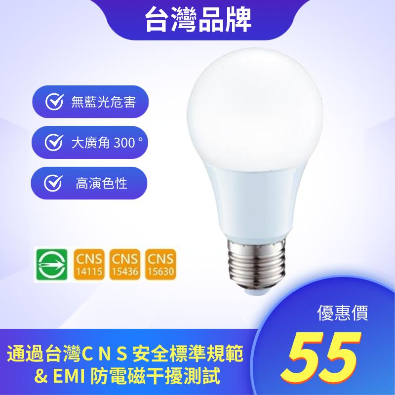 20顆超商免運 台灣品牌 護眼無藍光 LED 10W 12W 16W LED燈泡 燈泡 省電 節能 E27 色溫可混搭