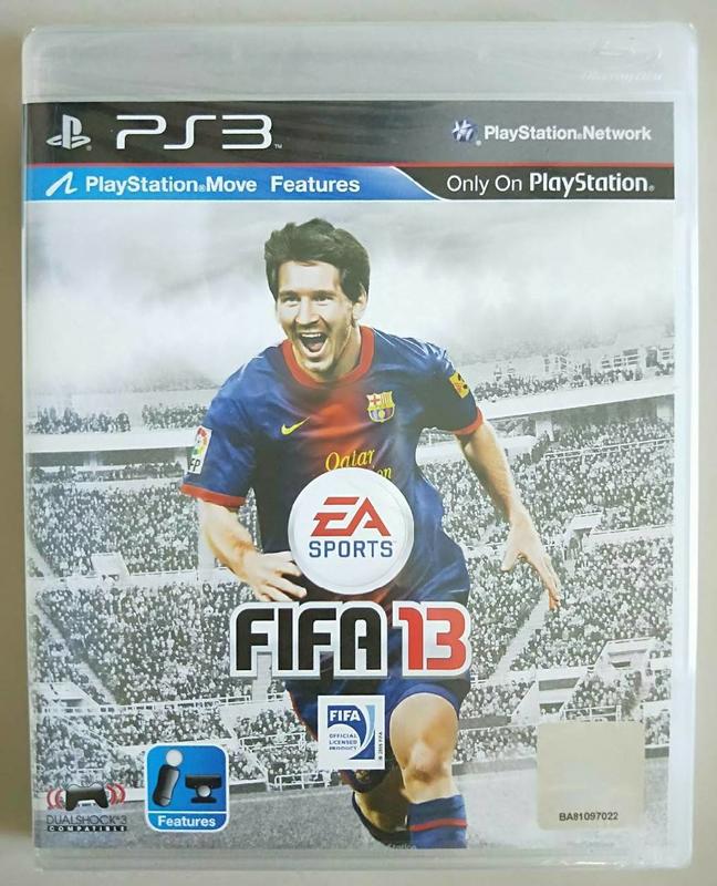 【全新未拆】PS3 Sony 國際足盟大賽13 FIFA 13 (英文版) $390
