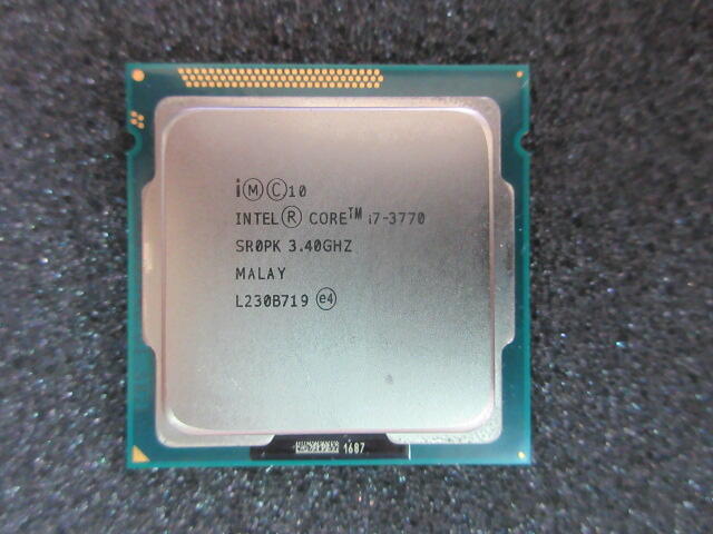 1155腳位 Intel Core i7-3770 i7-2600 i7-2600K i7-3770K