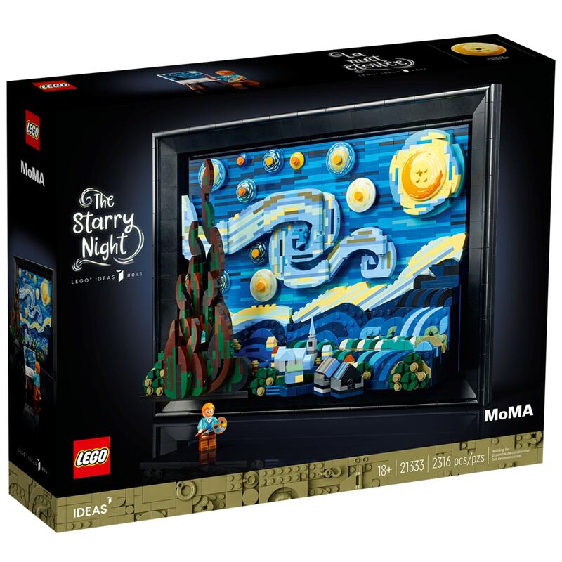 LEGO 21333 梵谷《星夜》樂高® IDEAS系列