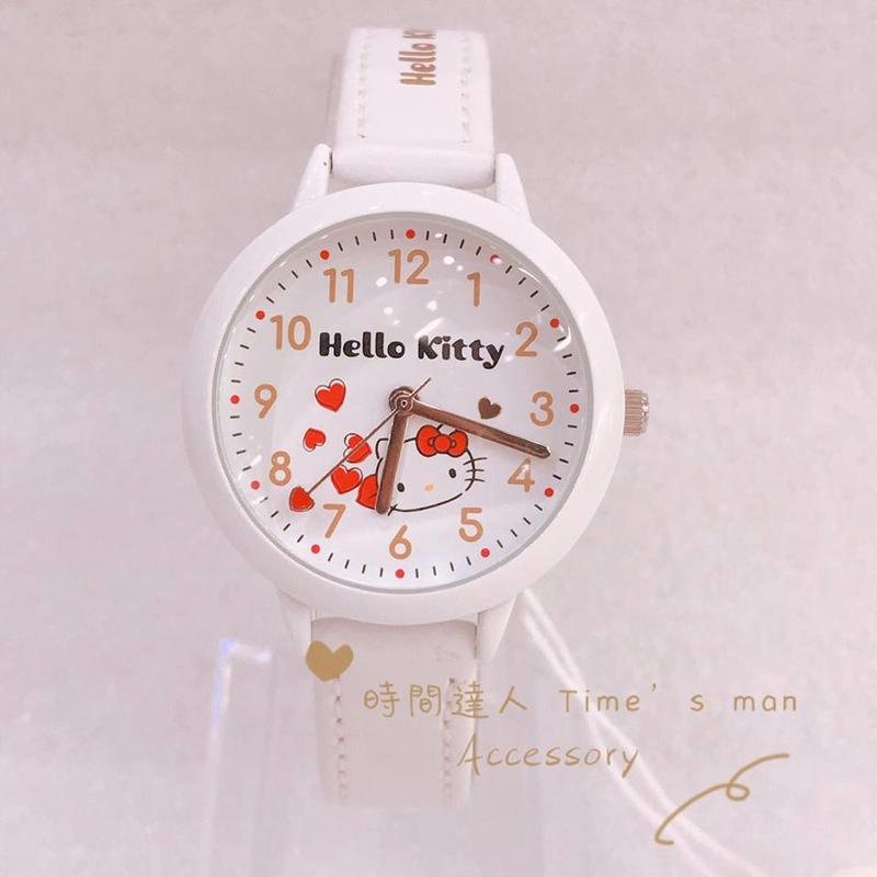 [時間達人]SANRIO三麗鷗 凱蒂貓Hello Kitty手錶流行錶系列石英手錶 KT072 刻度 阿拉伯數字 學生
