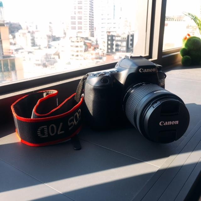 <代售>二手Canon EOS 70D(Ｗifi)機身+鏡頭