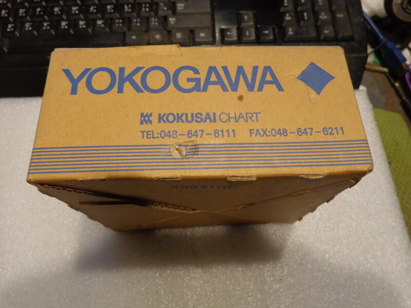 YOKOGAWA 橫河電機 記錄紙 （B9565AW）一標一盒 【全新未拆封】