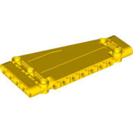 全新LEGO樂高黃色斜側板【18945】Panel Plate 5x11x1 Tapered (A8) 6310998