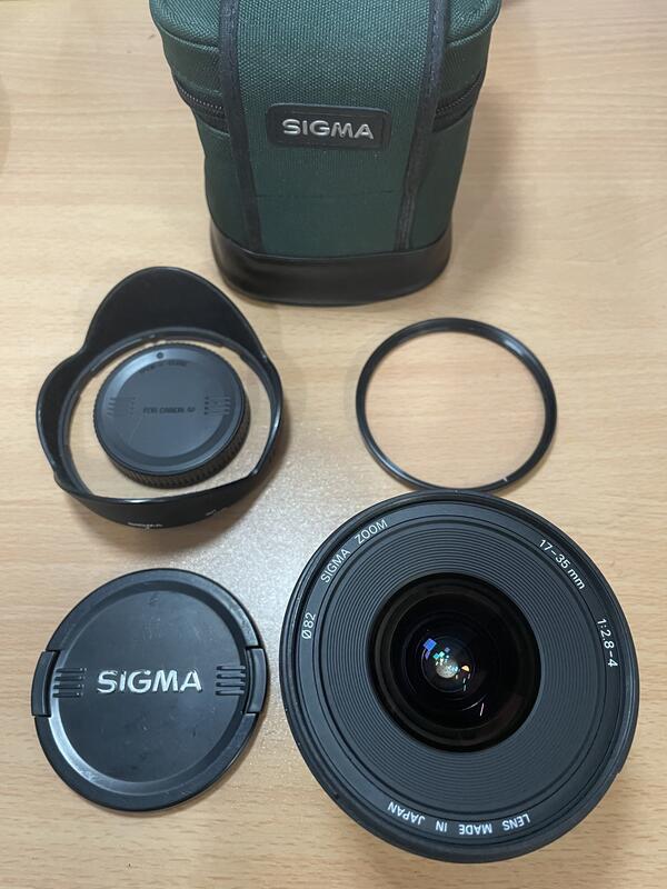 美品Sigma 17-35mm f2.8-4 EX HSM Aspherical超廣角變焦鏡頭全幅鏡Canon EF接環