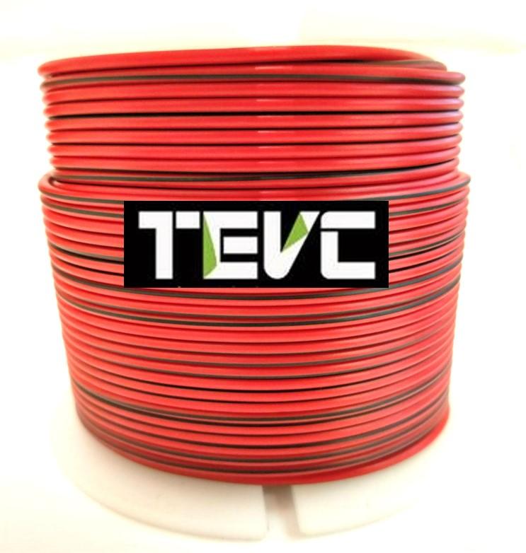 《tevc電動車研究室》汽車花線 紅/黑 台灣製 車用配線 PVC線 線組 線材 花線 電線 訊號線 音響配線 零售