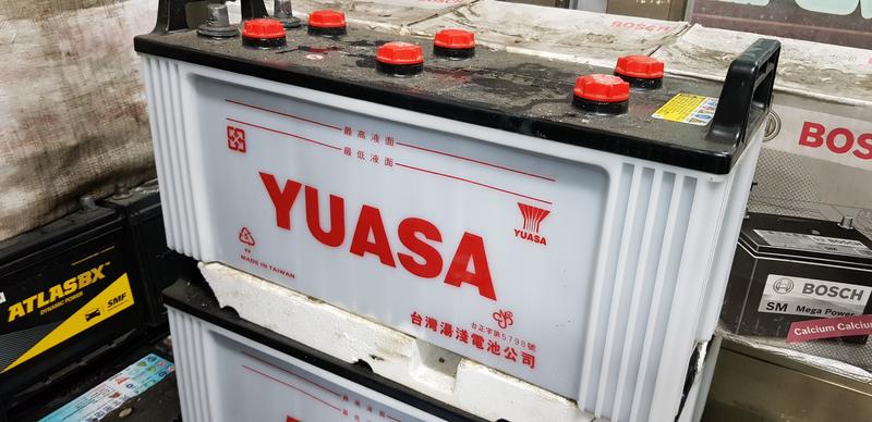 #二手中古電池# YUASA 115F51 (N120) 貨車電池.卡車電池.發電機電池 數值漂亮，品項優