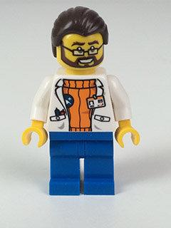 LEGO樂高 City城市Arctic極地60036極地科學家 Arctic Scientist 人偶
