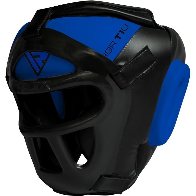 【神拳阿凱】RDX 英國 HGR-T1U 全罩頭盔 藍 拳擊 泰拳 散打 格鬥