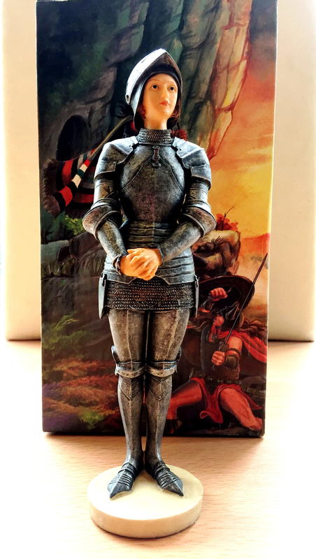 「神的使者」雕像： 聖女貞德 ("JOAN of ARC"，Myths & Legends Collection，手繪品
