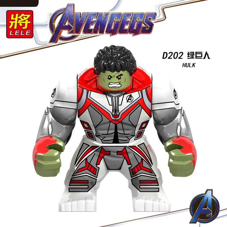 202綠浩克巨人量子服版/超級英雄/復仇者聯盟/相容LEGO非樂高