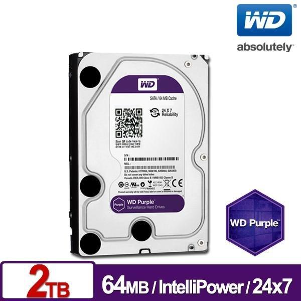 含稅【代理商公司貨非水貨】WD22PURZ (新型號 WD23PURZ) WD紫標 2TB 3.5吋監控專用(系統)硬碟 | 露天市集 | 全 ...