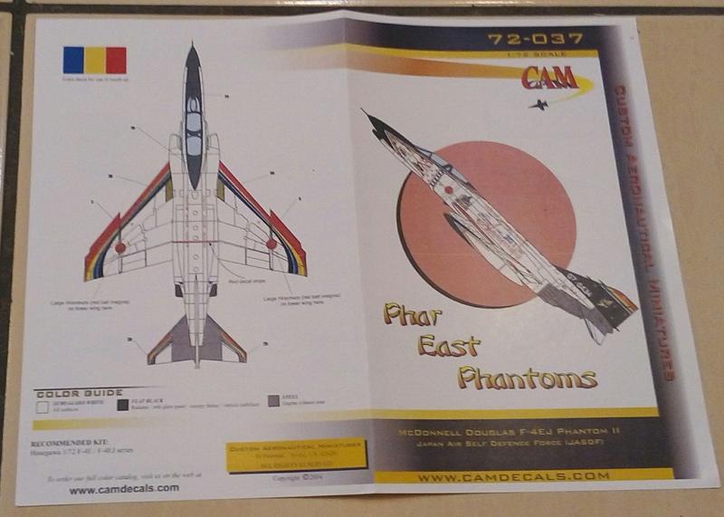 1/72水貼紙~日本F-4EJ戰鬥機,301戰隊20周年紀念塗裝(含細部標誌)