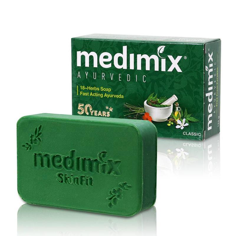 超商寄貨只能32個 印度 Medimix (香皂)125g 深綠-草本  桔-檀香 淺綠-寶貝 藏紅花，岩蘭草，薑黃6款