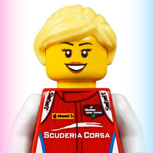 LEGO 75886 Speed Champions 樂高 賽車 法拉利 Ferrari 488 GT3 賽車手 駕駛員