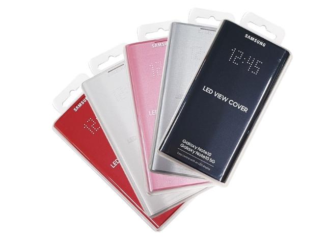 【公司貨-現貨】SAMSUNG Galaxy Note10 N970 6.3吋 原廠LED皮革翻頁式皮套