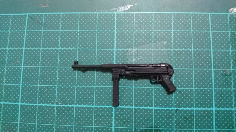 [冰霸王] gk 1/12 配件 MP40 (非 迷你武裝 Tomytec figma 山口式 6吋 shf 朝戶末世