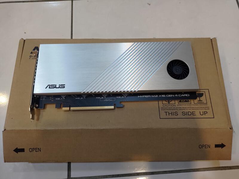 Asus hyper m 2 x16 gen 4 card 