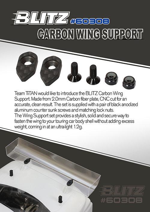 TITAN BLITZ Carbon Wing Support 60308