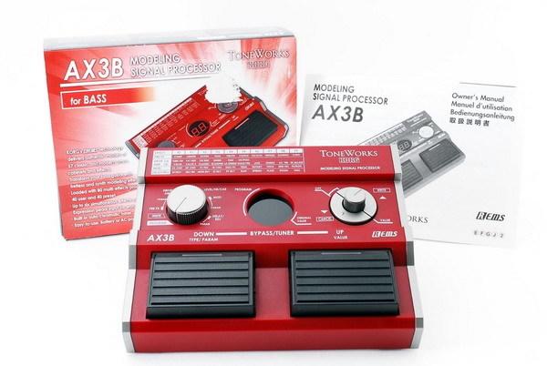 ☆ 唐尼樂器︵☆日本製 Korg AX3B 電貝斯 Bass 地板型綜合效果器(保固一年)