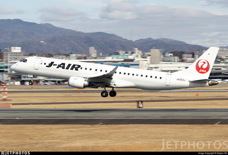 鐵鳥俱樂部JC Wings 1/200 日本航空JALJ-Air Embraer 190 JA252J