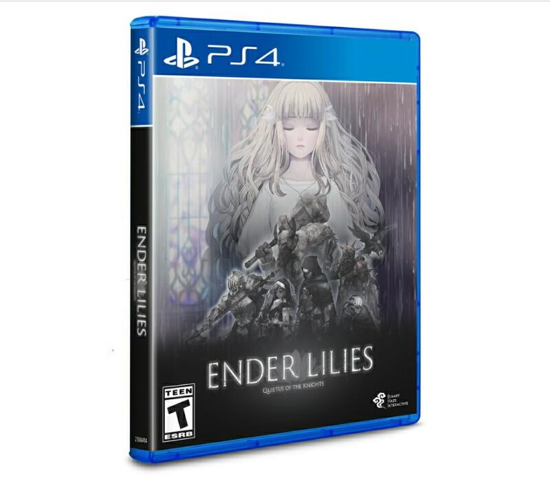 全新商品】PS4遊戲Ender Lilies 終結者莉莉：騎士救贖中文版全球限量