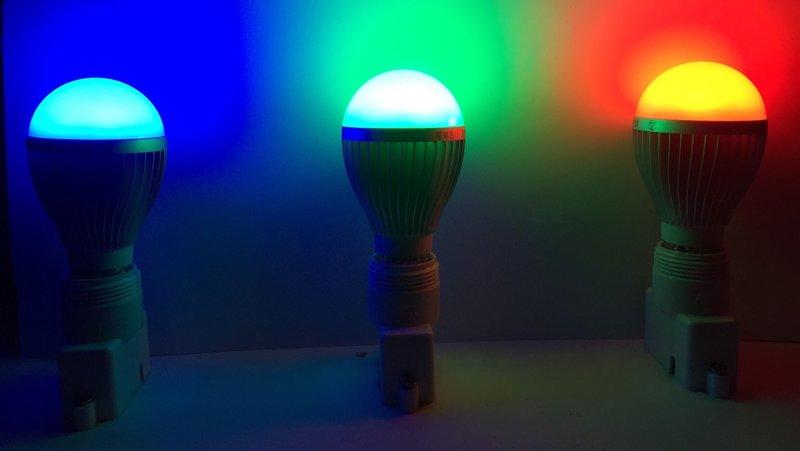 【築光坊】訂製 特殊色溫 LED 球泡燈 崁燈 投射燈   紅光 RED 綠光 GREEN 藍光 琥珀色 紫色 歡迎詢