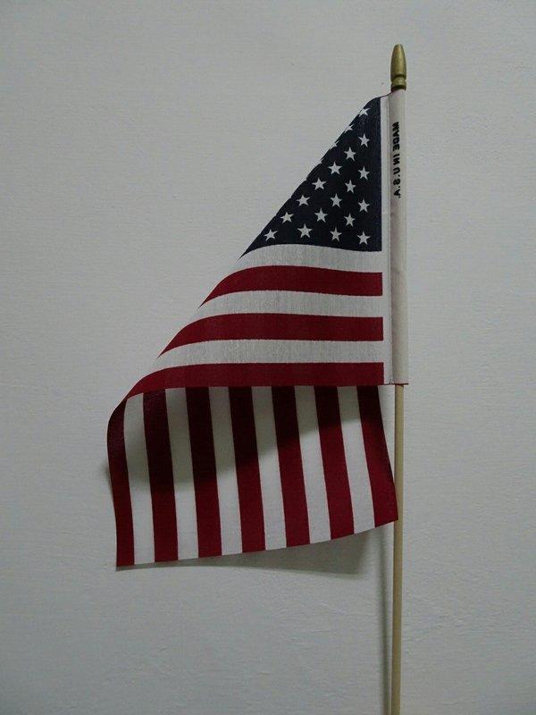 美國國旗33*24cm 國旗 美國旗 搖滾 USA 美國國旗 旗子 手拿旗 全新 美國製造