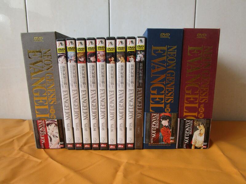卡通動畫 新世紀福音戰士 8片DVD+1片特典DVD