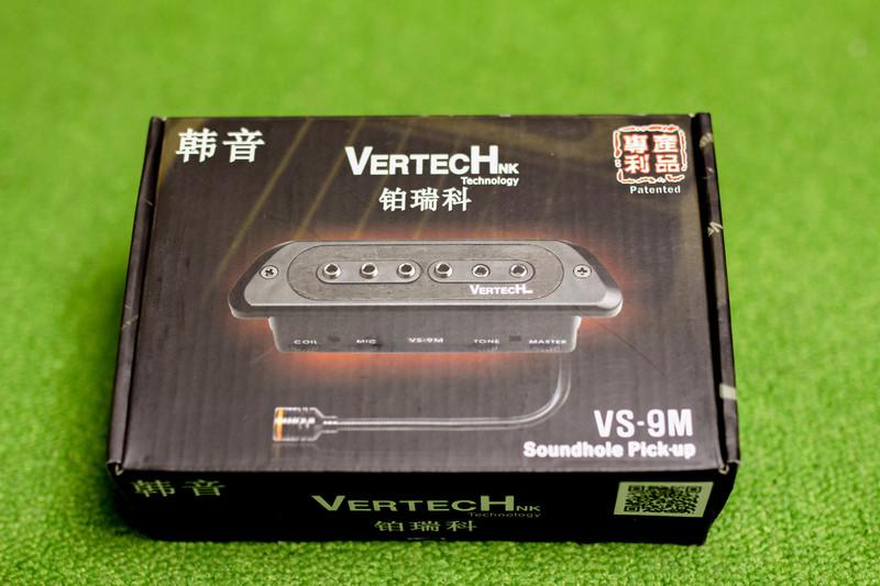 Vertech VS-9M木吉他拾音器(可自行安裝、免鑽孔)